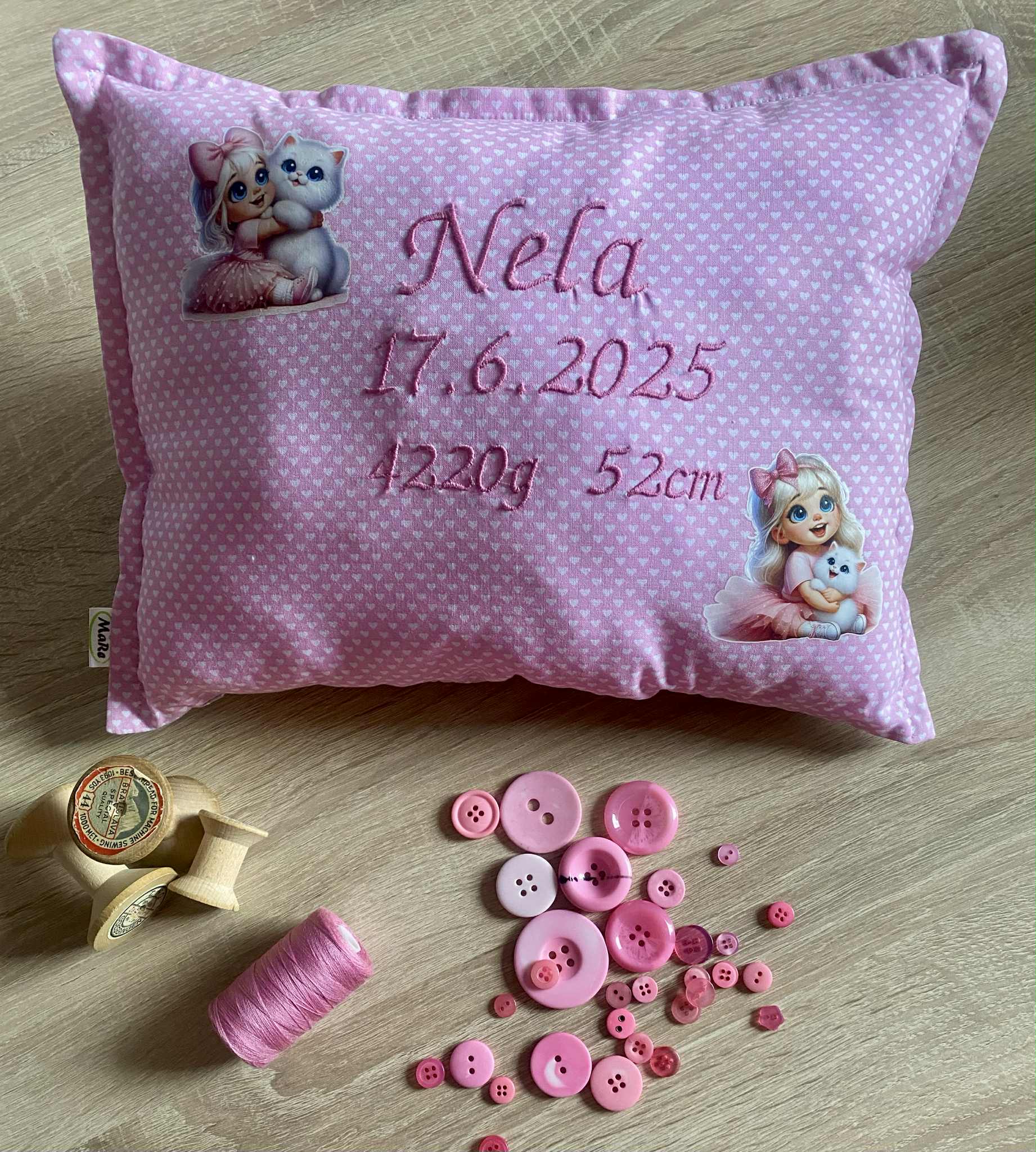 Personalizovaný polštářek