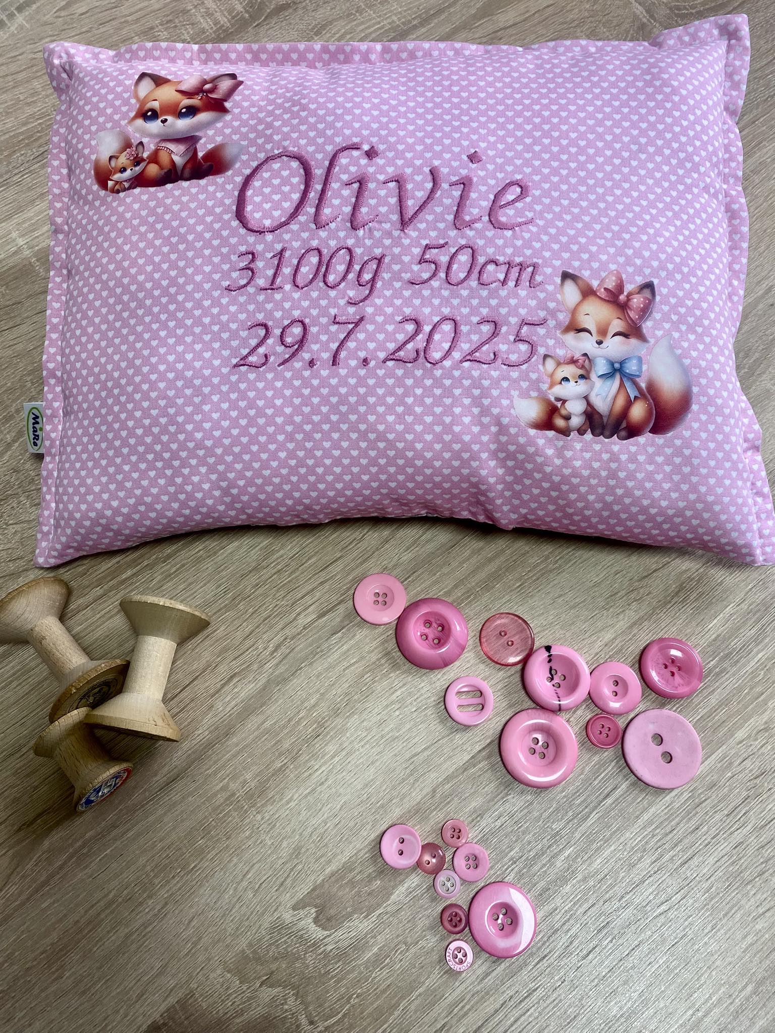 Personalizovaný polštářek